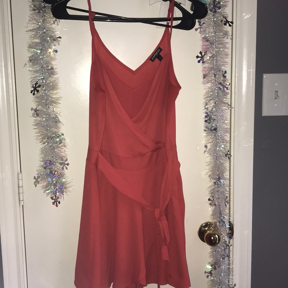 Red romper from express